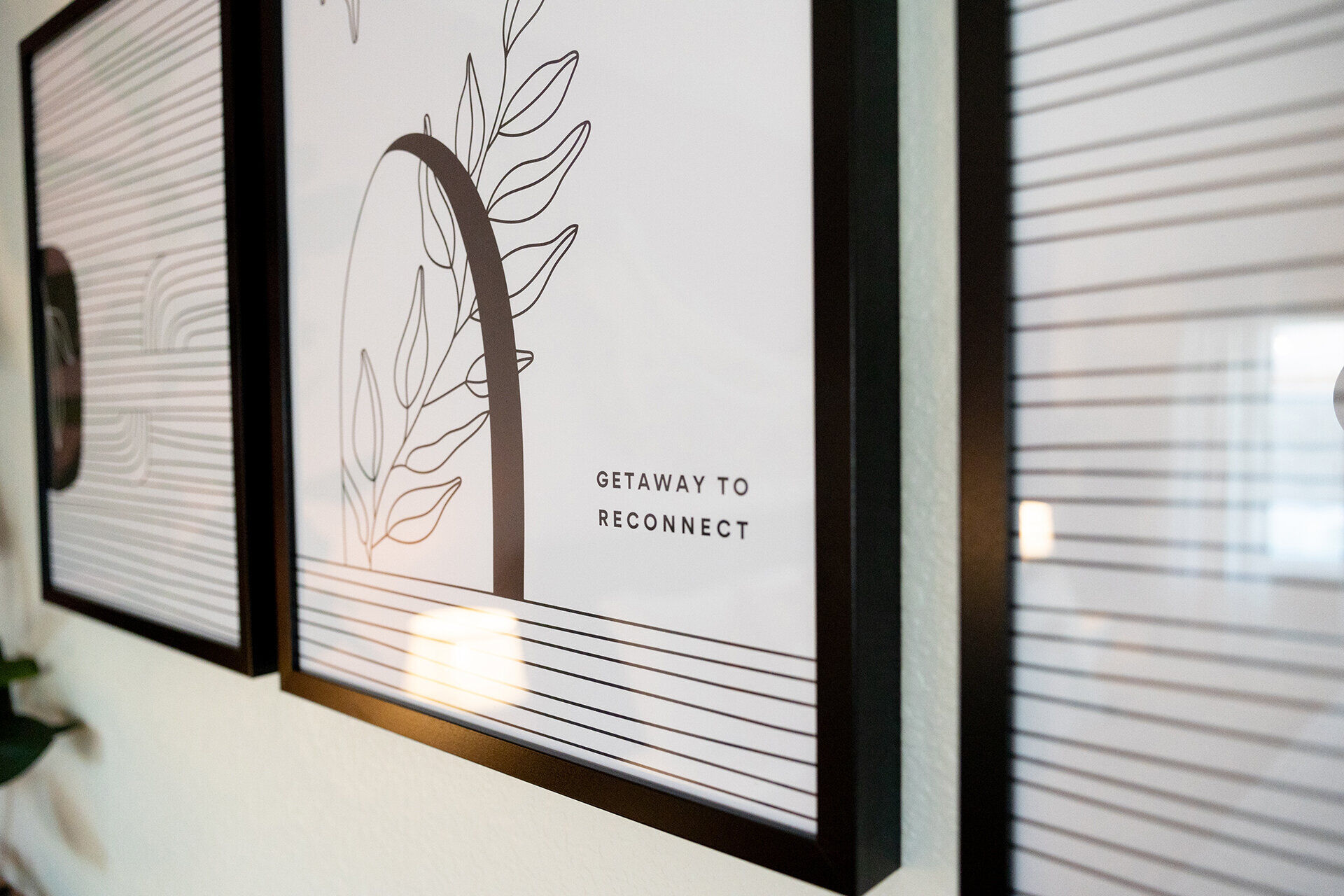 Outdoor dining area with table and chairs